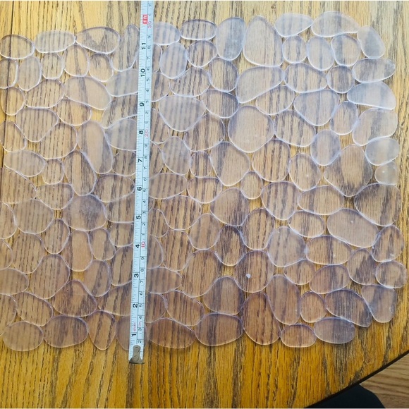 👀4/$25 Clear Pebble Silicone Sink Mat - Picture 6 of 6